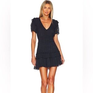 gap x loveshackfancy denim tiered maxi dress Gap x LoveShackFancy Denim Tiered Maxi Dress